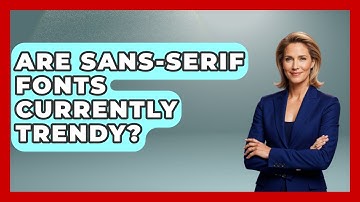 Are Sans-serif Fonts Currently Trendy? - Graphic Design Nerd