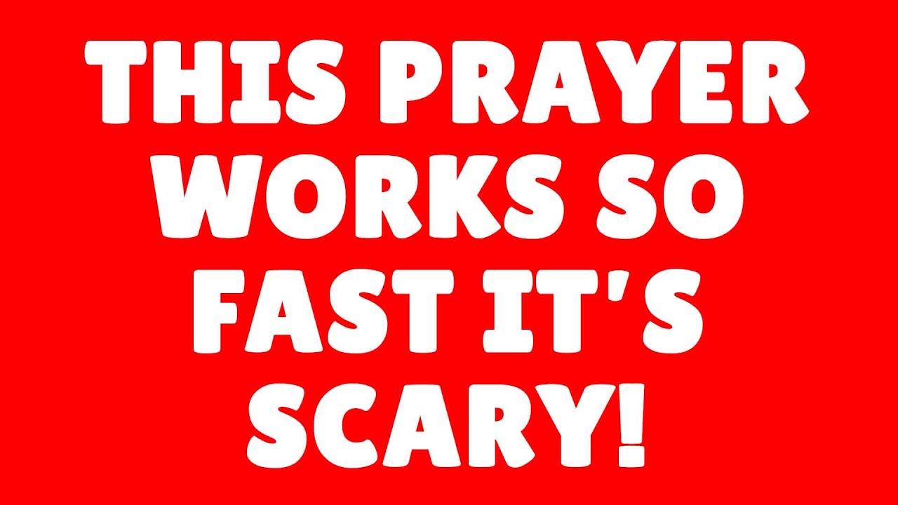 SECRET PRAYER THAT PRODUCES MIRACLES VERY FAST YouTube