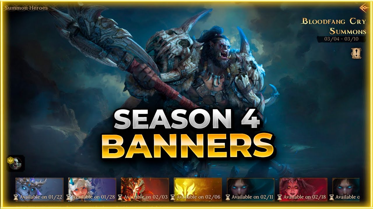 THIS IS BIG! All The Season 4 Banners Revealed Dragonheir: Silent Gods x Dragonstride
