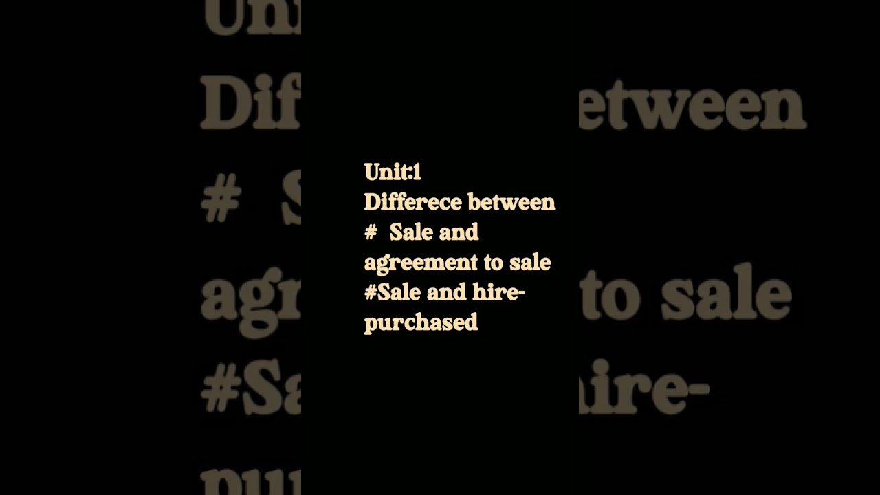 Important topics of SOGA part 1 