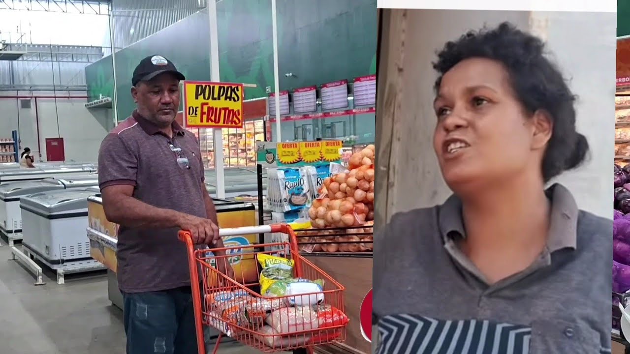 Fazendo compras pra Tatiane família de São Paulo no Trevo de Verdejante PE 