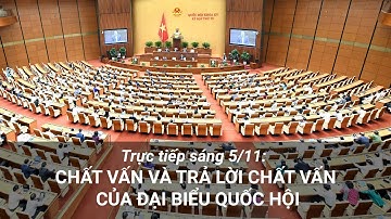 Quốc hội chất vấn nhóm vấn đề thứ 3 thuộc lĩnh vực nội vụ nhóm vấn đề thứ 4 thuộc lĩnh vực thanh tra