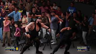 Wwe 2K18 Roman Reigns Vs Braun Strowman
