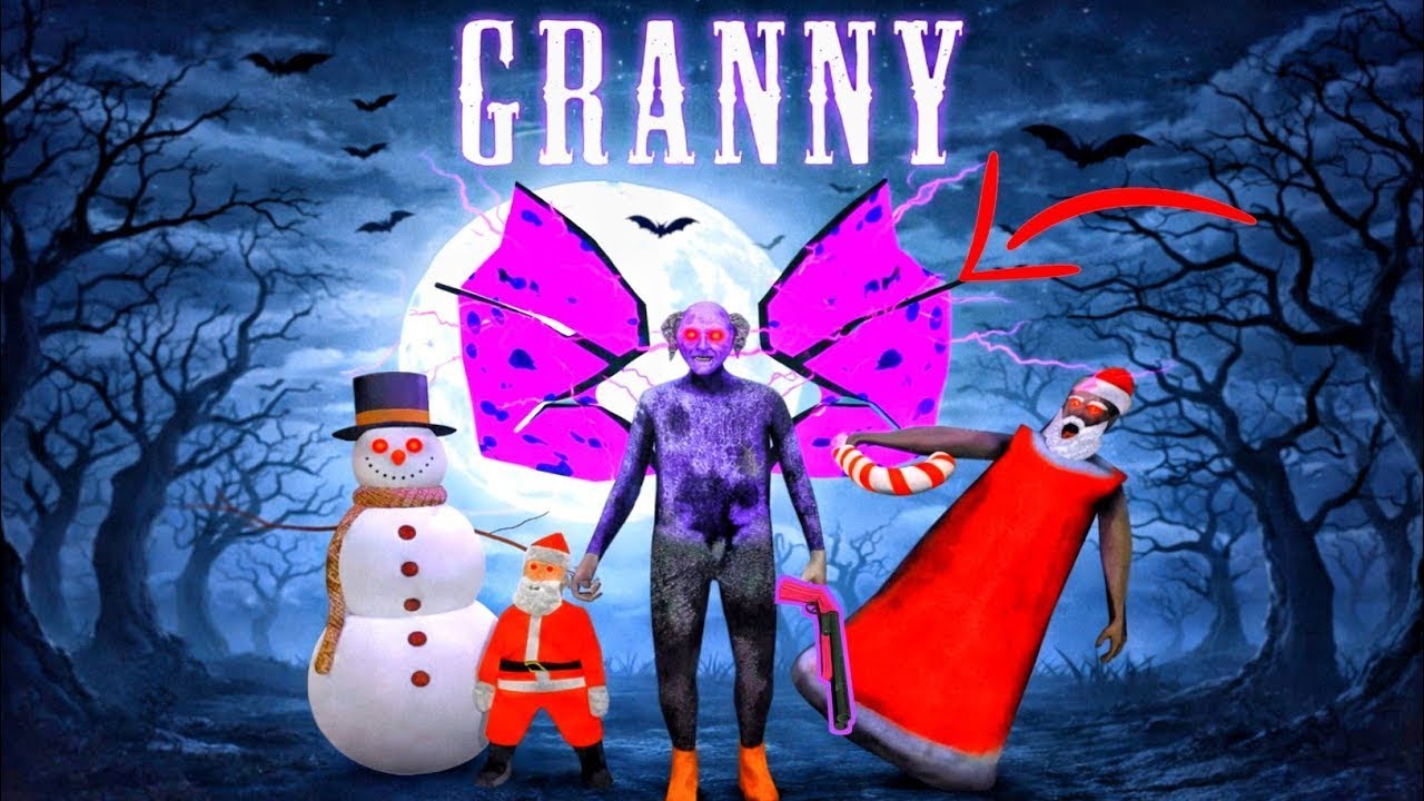 Granny Chapter horror game house escape scarry granny