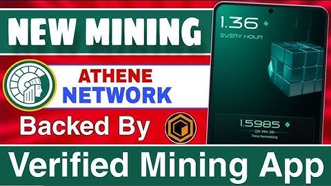 New Mining Project Athene Network || Backed By Core Network || Athene Verified Mining App || Airdrop