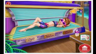 Princess Sofia the First Tanning Salon Cartoon Video Game For Kids screenshot 4