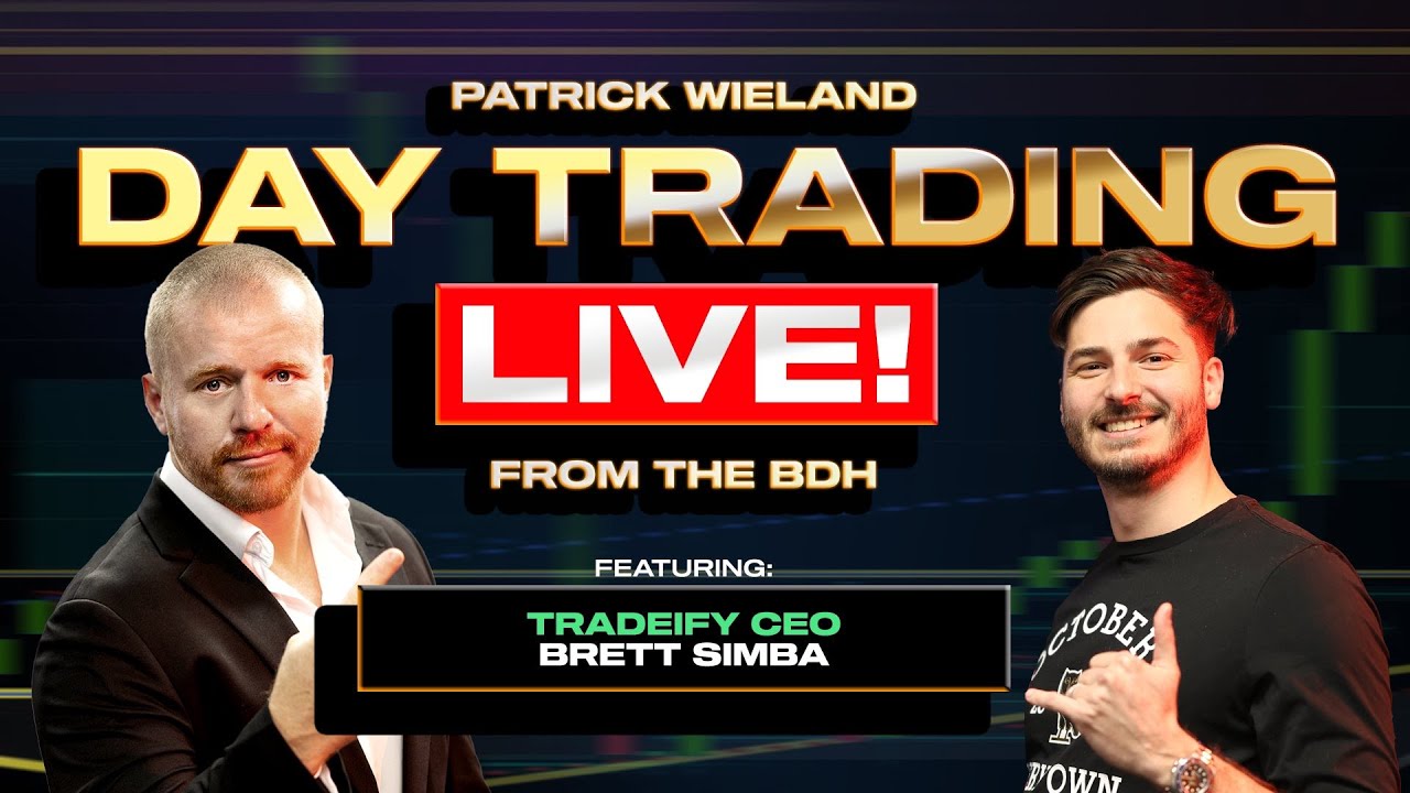 #1 LIVE Day Trading Nasdaq Futures! BRETT SIMBA TRADEIFY CEO!!! - YouTube