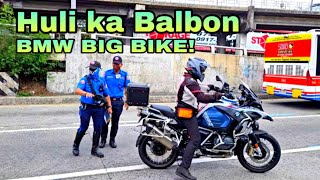 Busway Apprehension: Men in Uniform, Bus, Red plates. MMDA Busway Operation.