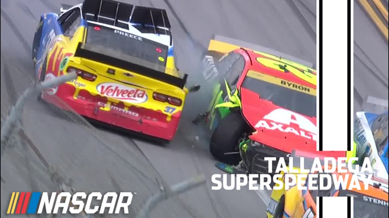 Ryan Preece wrecks, collects William Byron and DiBenedetto | NASCAR