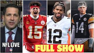 FULL NFL LIVE | Patrick Mahomes to start in week 1Shedeur is starting QB1 Drew Allar to Steelers