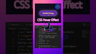 🌊 Make this Insane CSS Subscribe Button | HTML CSS & JS #coding #webdevelopment #htmlcssjs #shorts