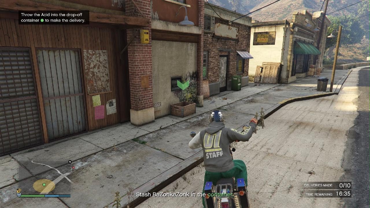 Acid Lab Sell Mission - 10 Drops (Grapeseed)  GTA Online