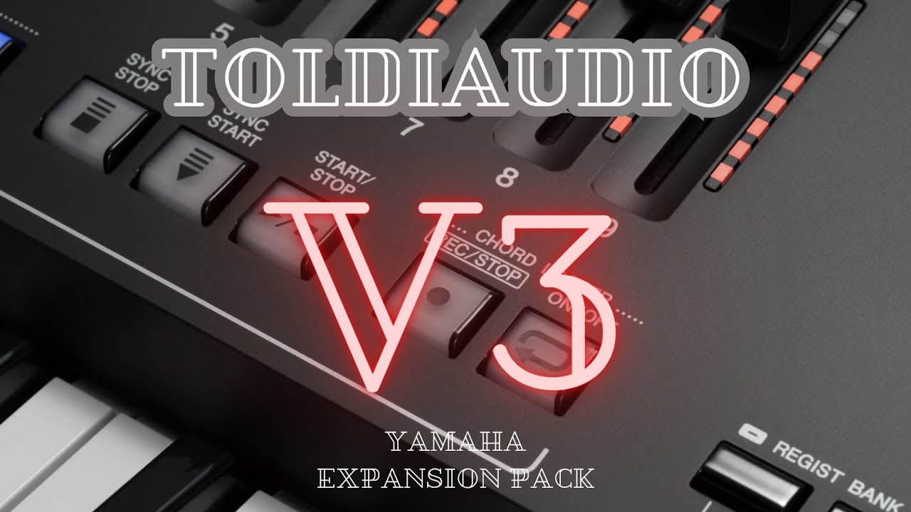 🎹TM-V3 YAMAHA AUDIO EXPANSION PACK  🔥 2023