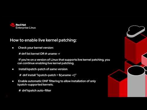 What is kpatch (kernel live patching)? It's use, benefits and limitations.