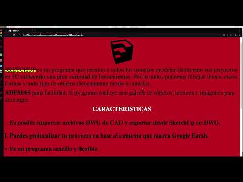 Pagina html Sketchup