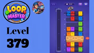 Loop master color jam sort level  379 solution for gameplay