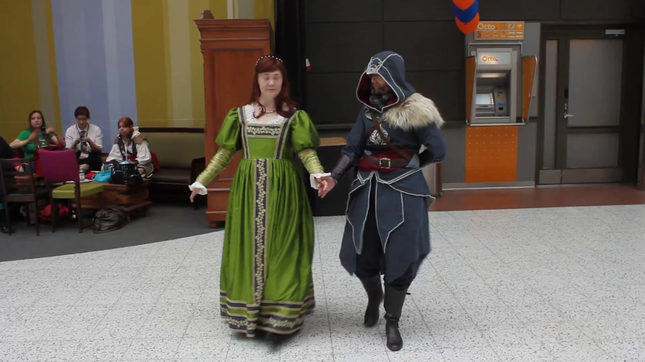 Ezio Auditore & Sofia Sartor dancing Contrapasso in due