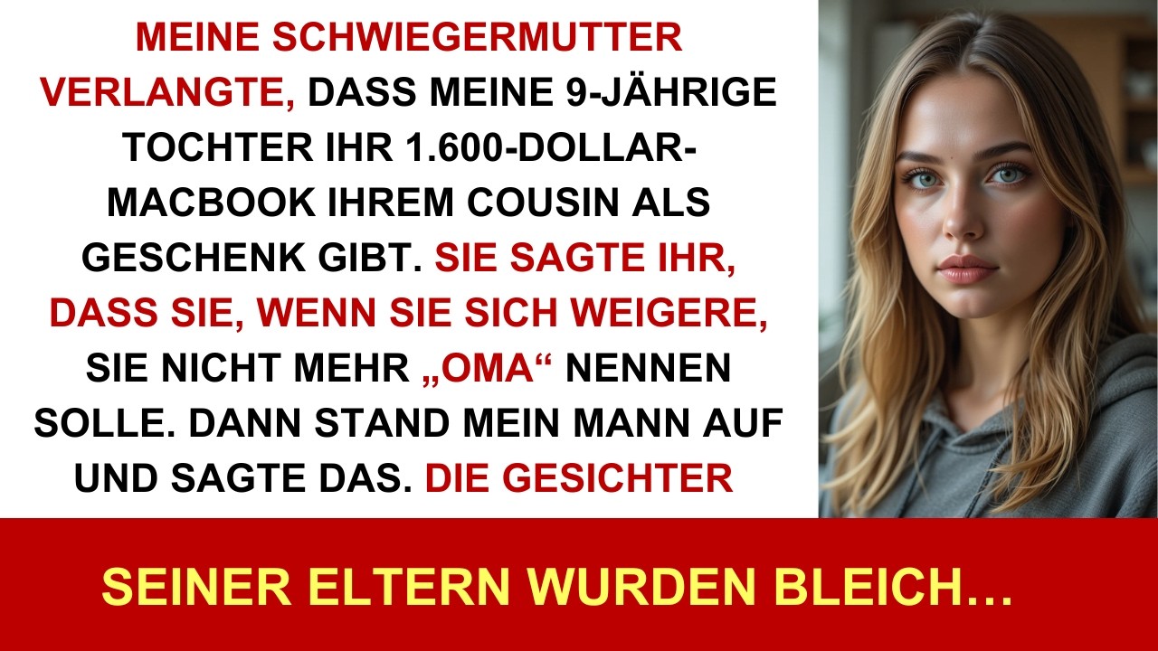 Meine Schwiegermutter sagte zu meiner 9-Jährigen: „Teilst du nicht, nenn mich nicht Oma.“