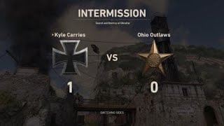 Call of Duty WW2 Gibraltar SND Triple Kill Spawn Nade in GB Match