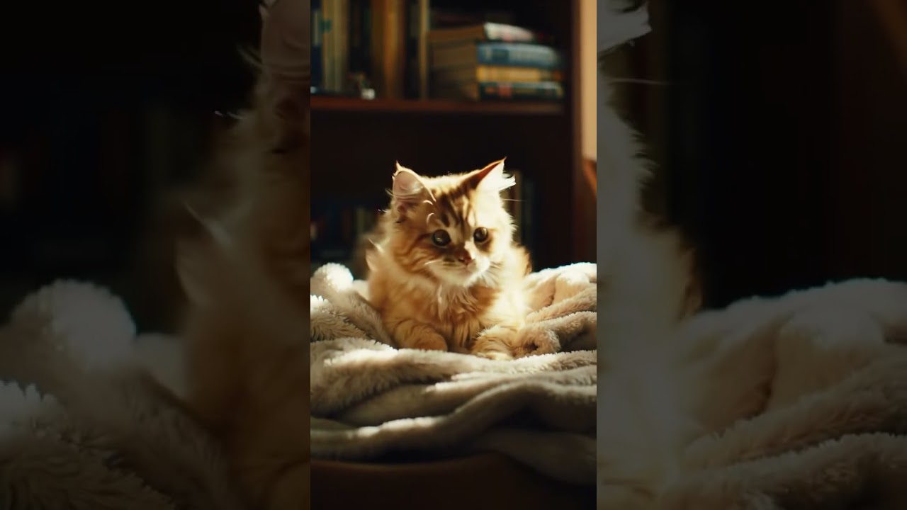 Orange Kitten's EPIC Jump Fail! 😂 You HAVE To See This! 