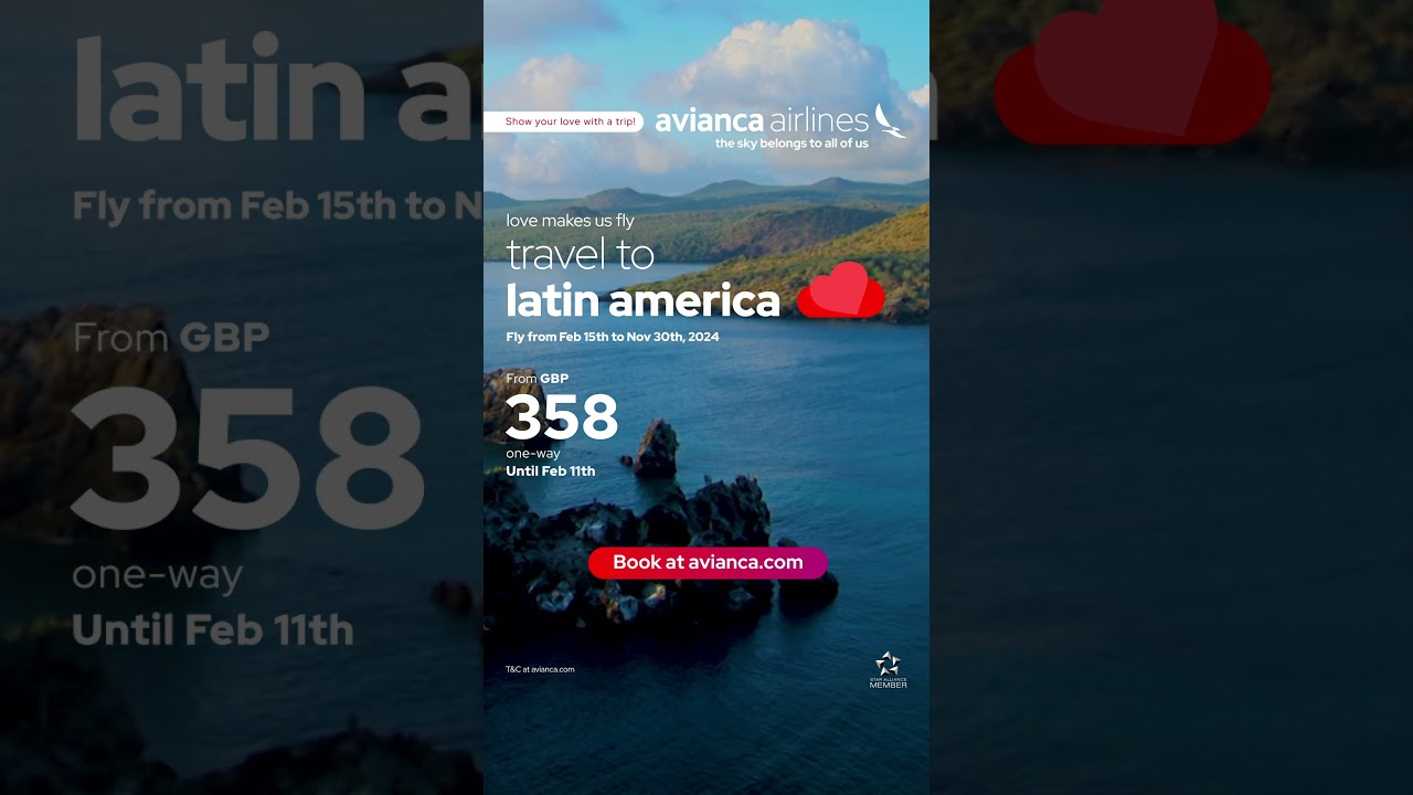 Travel with the best prices to Latin America