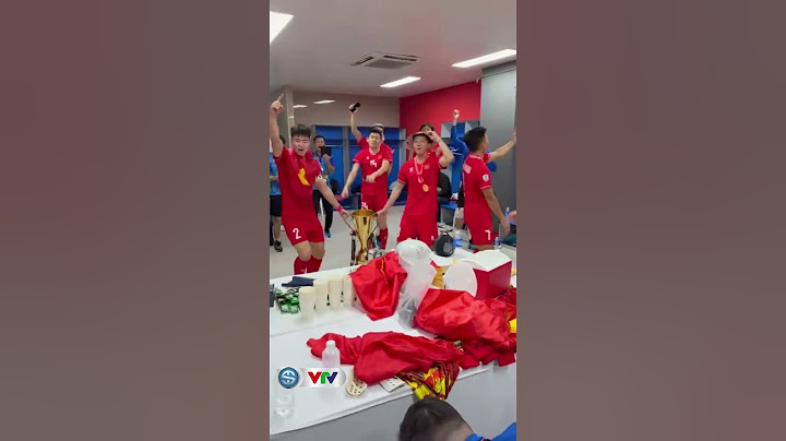 Cầu thủ Việt Nam hát vang trong phòng thay đồ #shorts #aseancup2024