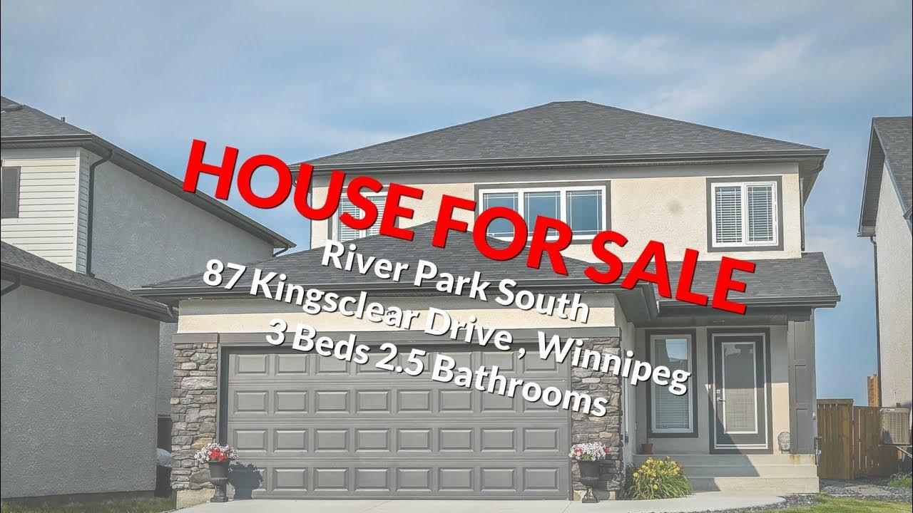 House for Sale, River Park South, Winnipeg YouTube