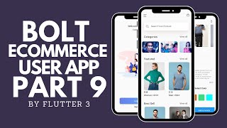 Bolt E-commerce User App Tutorial In Flutter Firebase | Search Bar | Part 9