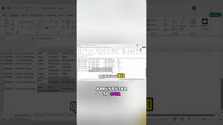 Sorting and filtering in Excel explained #theanalyticalmindpodcast