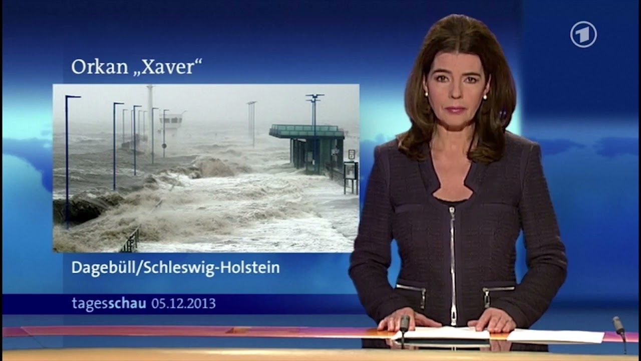 Orkan Xaver - News Reel (ARD, NDR, RTL)