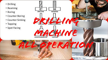 Drilling machine operations and details in Tamil
