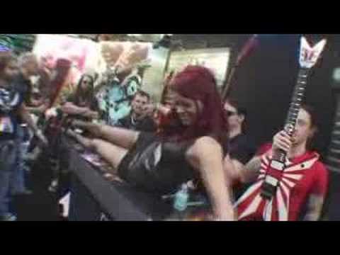 Autogragh Signing At Dean Guitars NAMM 2008