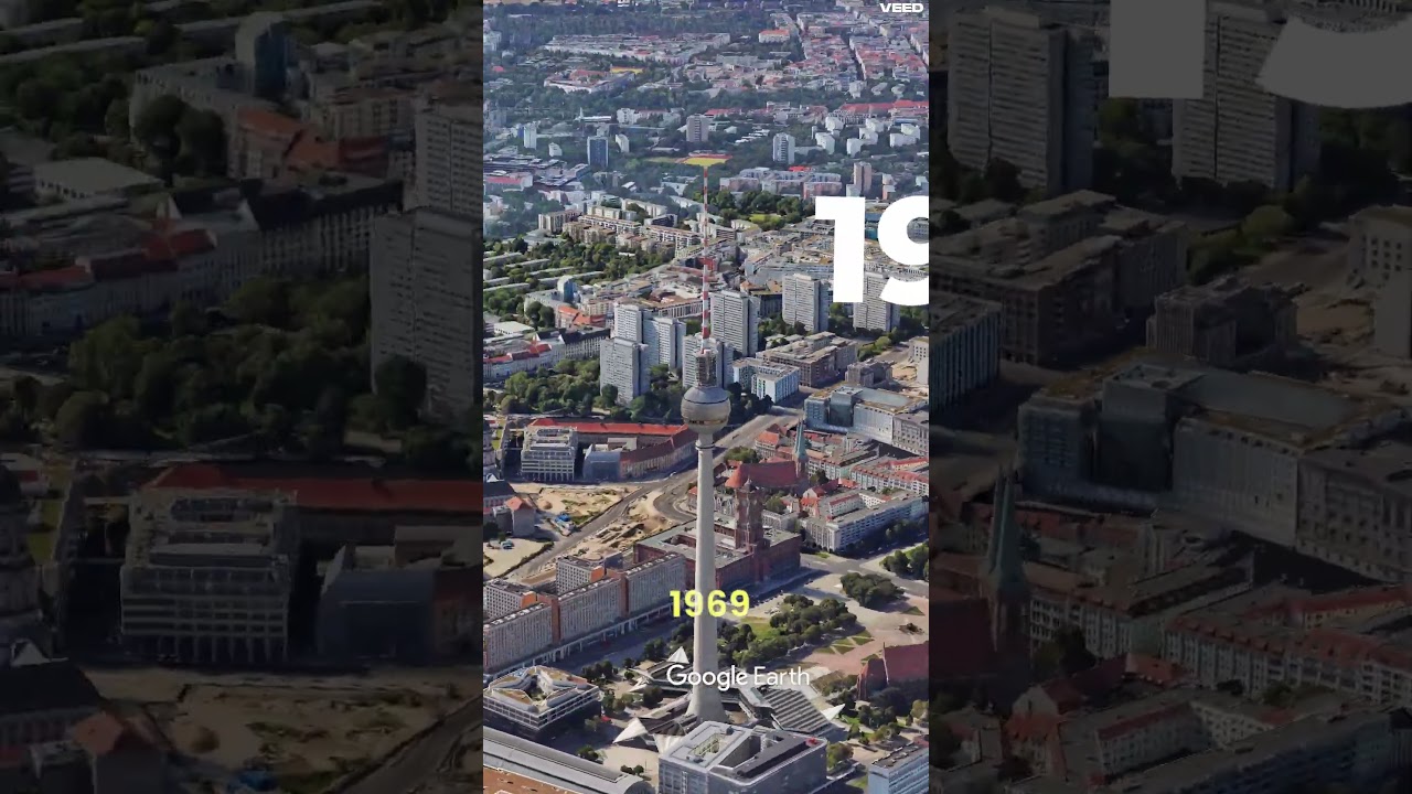 The Berlin TV Tower #shorts #earth #maps #rebirthisland