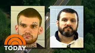Manhunt For 2 Inmates Who Killed Guards: Police Find Their Stolen Car | TODAY