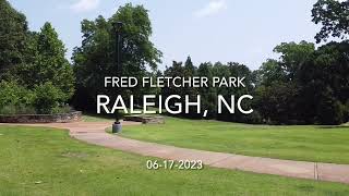 DJI Mini 2 SE Flight. Fred Fletcher Park. Raleigh, NC. 06-17-2023