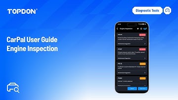 TOPDON CarPal User Guide - Engine Inspection
