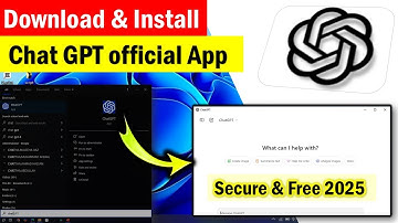 ChatGPT official App for Desktop | How to Download & Install ChatGPT App on Windows PC