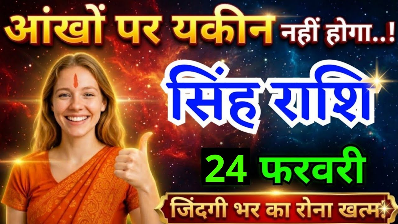 24 फरवरी, सिंह राशि वालों आंखों पर यकीन नहीं होगा, Singh Rashi, Aaj Ka Rashifal