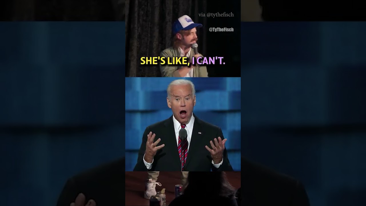 Comedian HYSTERICALLY ROASTS Kamala 🤣