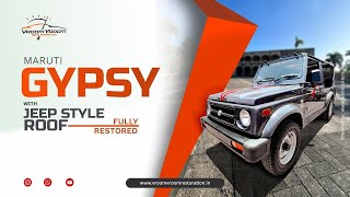 VROOM VROOM RESTORATION || GYPSY SOFT TOP || READY FOR DELIVERY || ORDER FROM BHOPAL #MARUTIGYPSY screenshot 5