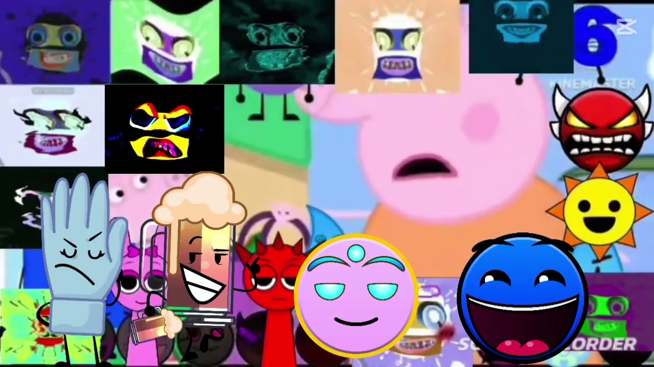 Peppa pig Sora Ai, With 2 Supernova Specialization Characters And 2 Difficulty Faces 