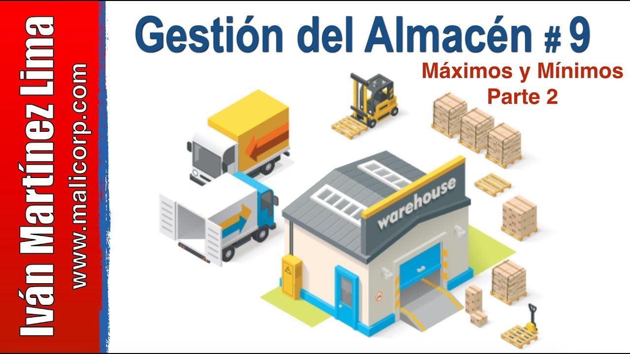 Cómo Calcular Los Máximos Y Mínimos De Inventario Parte 2 Administración De Almacenes 9 Youtube