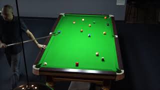 CHINESE 8-BALL TABLE RUN OUT AFTER THE BREAK