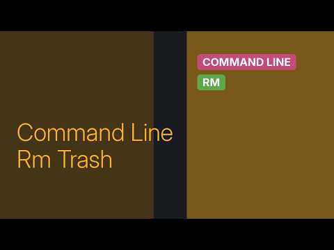 Unix & Linux: Where do files go when the rm command is issued? (6 Solutions!!)