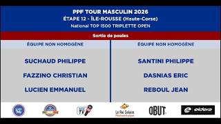Ppf Tour Masculin 2026 - Étape 12 - Île-Rousse 2B - Sortie De Poules - Suchaud Vs Santini.