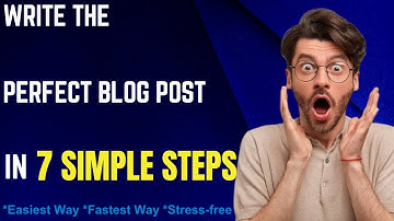 How To Write Blog Posts With ChatGPT  in SECONDS 🔥- DO THIS To Get Started Immediately⌚