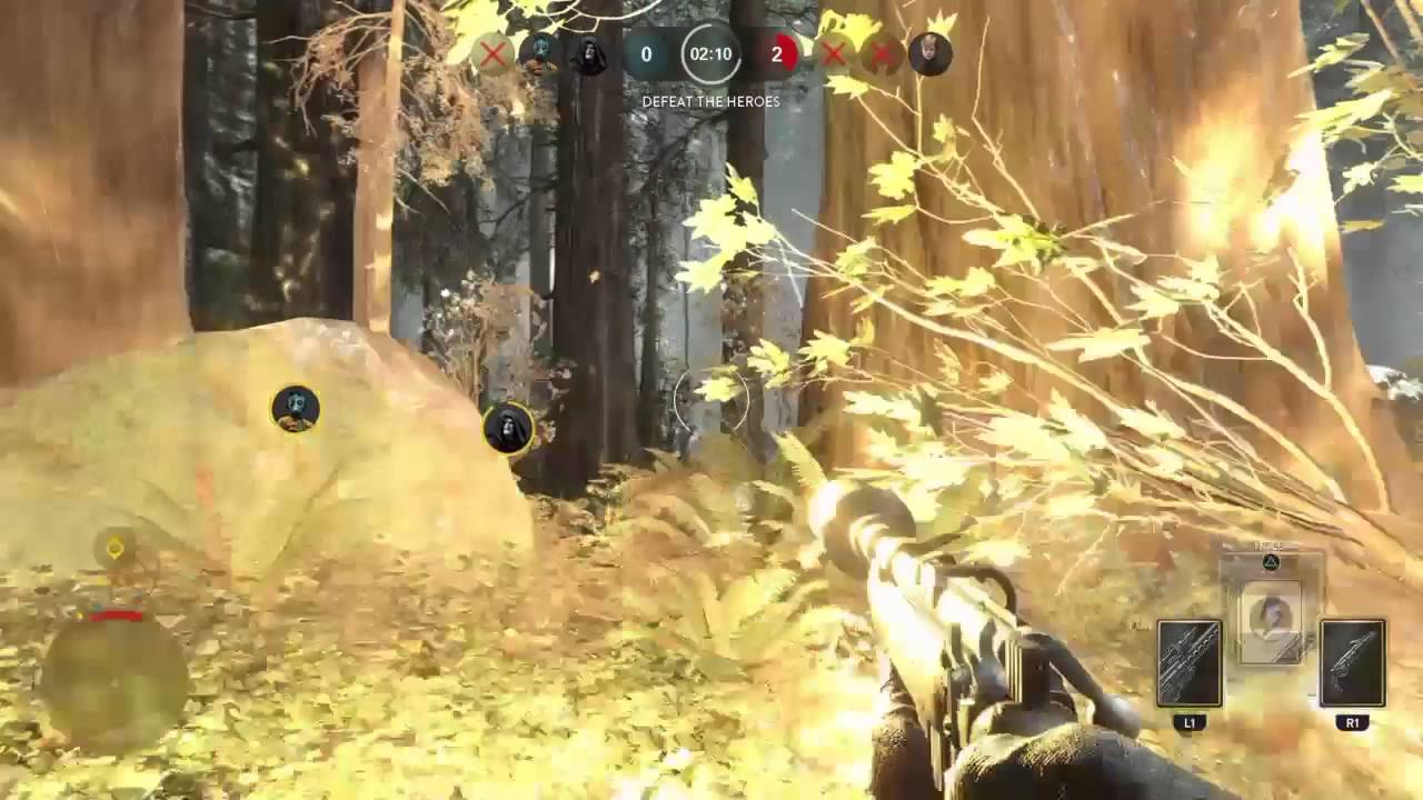 STARWARS BATTLEFRONT PS4 HEROS VS VILLAINS