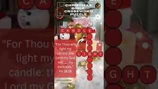 Bible Crossword Puzzle #7 👼🎶 Comment below if you have a guess Net Worth