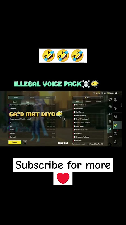 PUBG/BGMI Ashlil voice pack Part 1🤣🤣🤣#shorts