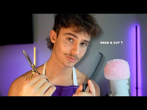 ASMR Haircut Role Play 💈✂️